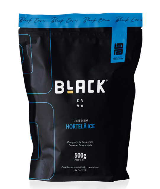 Embalagem Black Erva HORTELÃ ICE