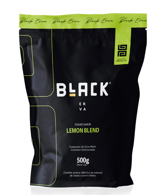 Embalagem Black Erva LEMON BLEND