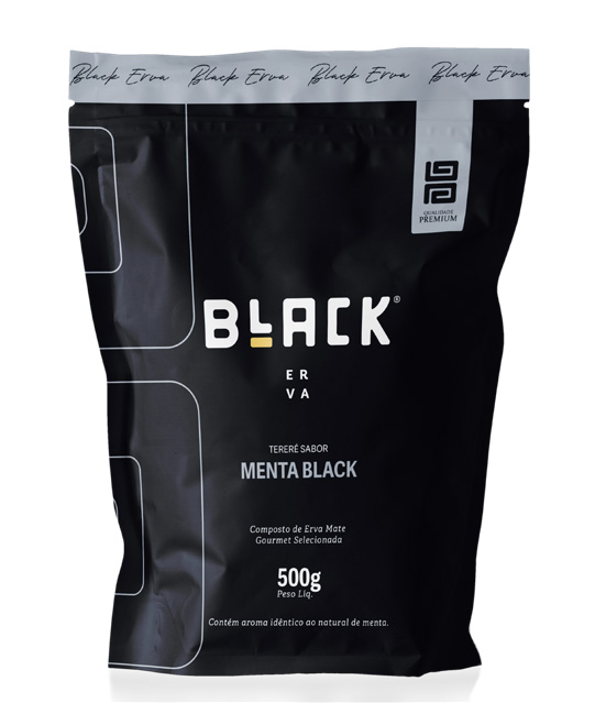 Embalagem Black Erva MENTA BLACK