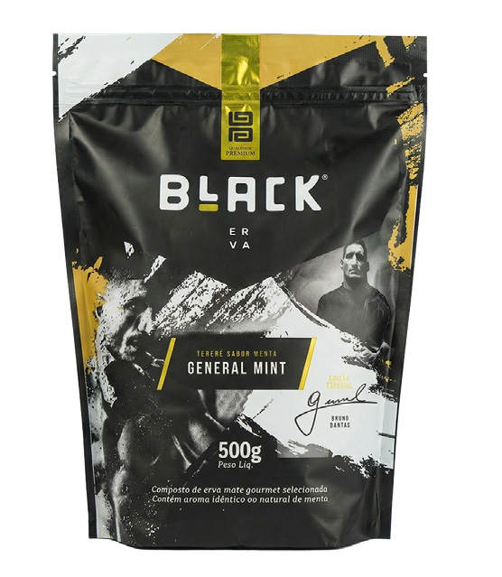 Embalagem Black Erva MENTA GENERAL