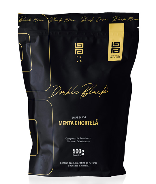 Embalagem Black Erva DOUBLE BLACK