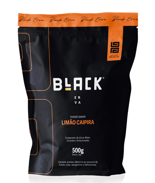 Embalagem Black Erva LIMÃO CAIPIRA