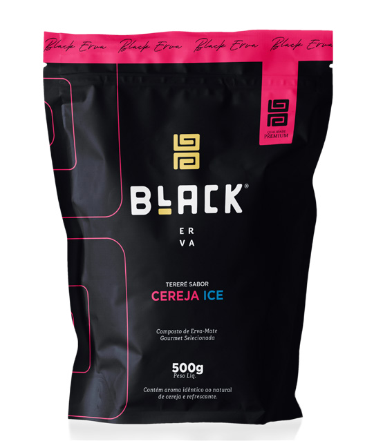 Embalagem Black Erva CEREJA ICE
