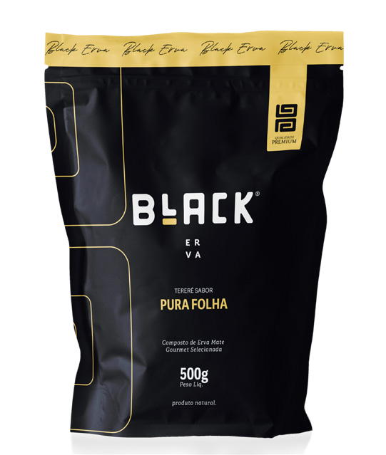 Embalagem Black Erva PURA FOLHA
